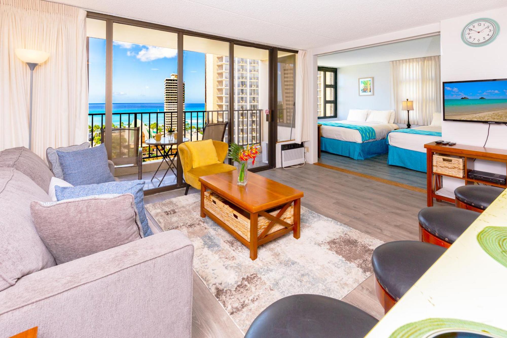 Renovated Ocean View Suite, Near Beach, Free Parking 檀香山 外观 照片